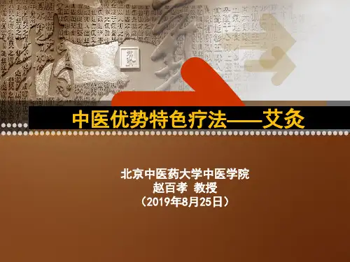 中医优势特色疗法——艾灸(基层培训)