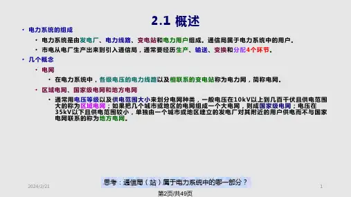 通信电源通信配电资料