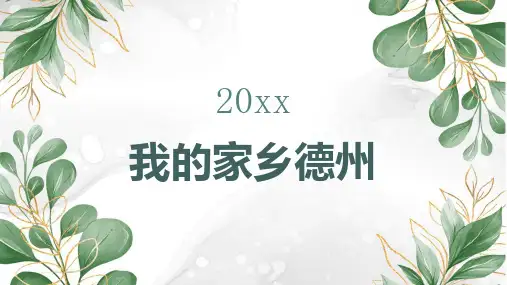 我的家乡德州