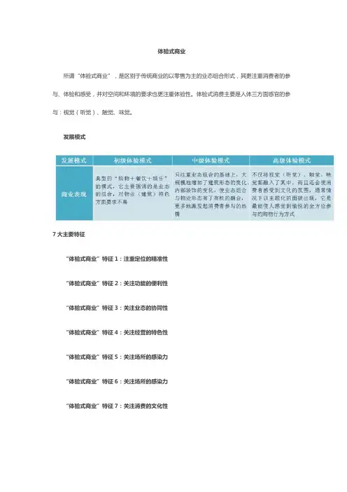 体验式商业