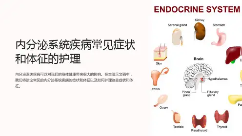 内分泌系统疾病常见症状和体征的护理