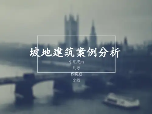 坡地建筑场地调研分析