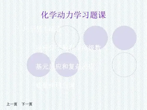 7章化学动力学习题课 共48页