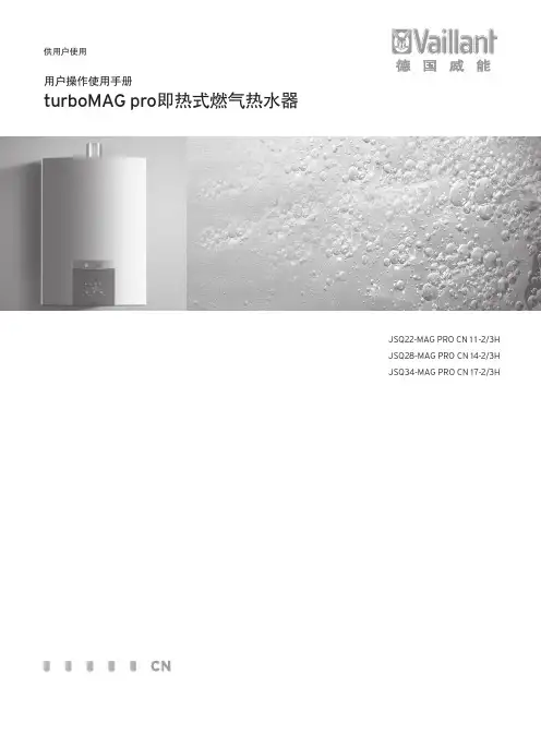 turboMAGpro即热式燃气热水器-威能