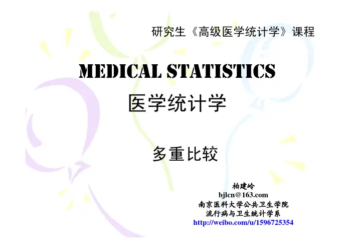 多重比较