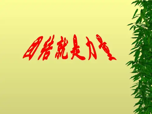 团结就是力量湘教版七年级上册_2课件