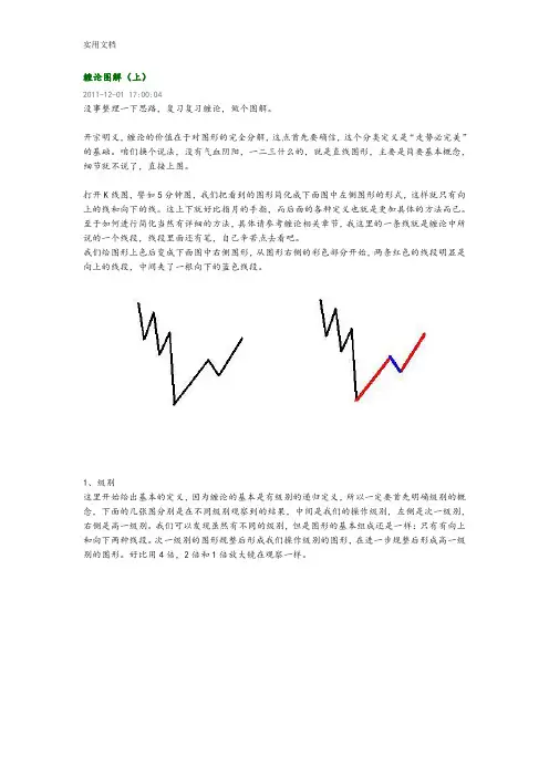 缠论现用图解安居上、中、下
