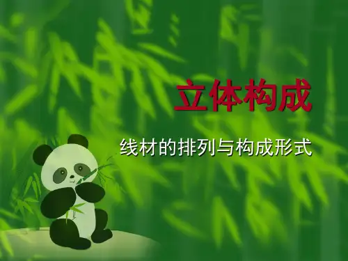 立体构成-线构成