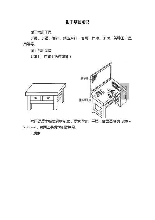 钳工基础知识