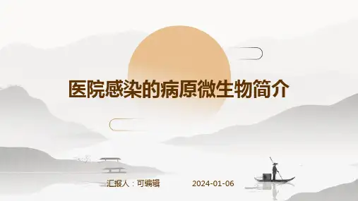 医院感染的病原微生物简介