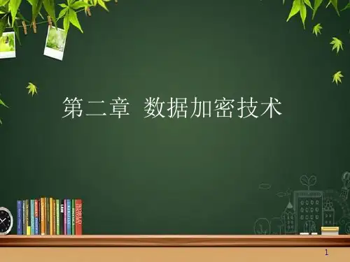 数据加密技术-PPT课件精选全文完整版