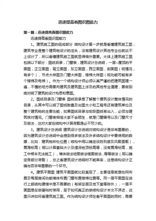 迅速提高看图识图能力