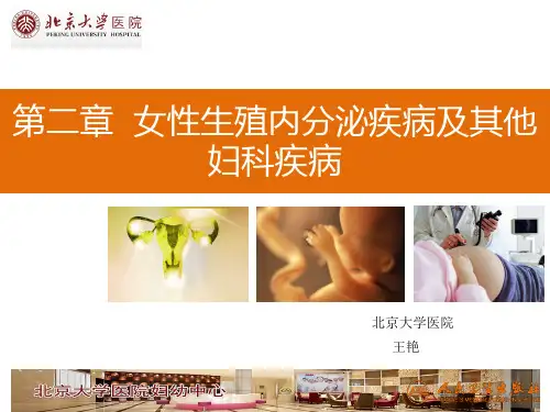 王艳第二章女性生殖内分泌疾病及其他妇科疾病-北京大学医院