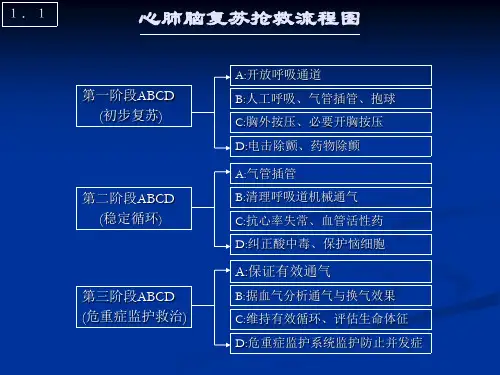 急诊抢救工作流程图