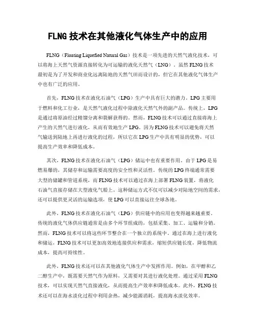 FLNG技术在其他液化气体生产中的应用
