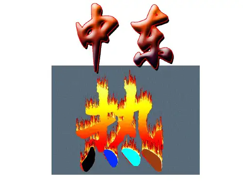 人教版课件《中东》优质课件PPT