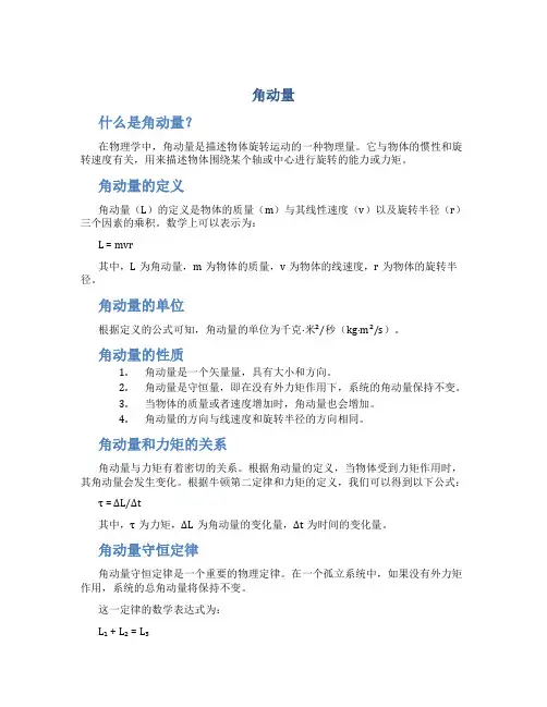 角动量_精品文档