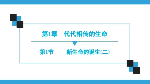 第1章  第1节   新生命的诞生(2)