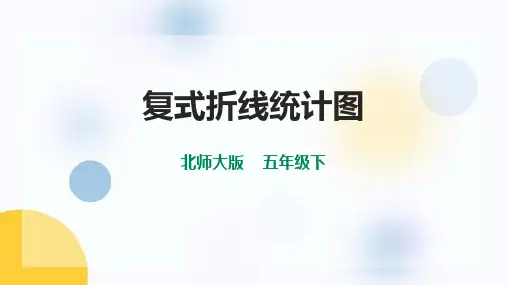 北师大版五年级数学下册《复式折线统计图》数据的表示和分析PPT课件