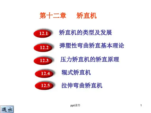 矫直机分析  ppt课件