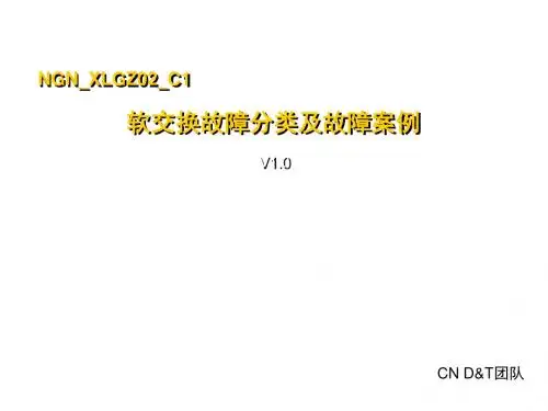 NGN_XLGZ02_C1软交换故障分类及故障案例