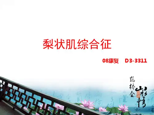 梨状肌综合征