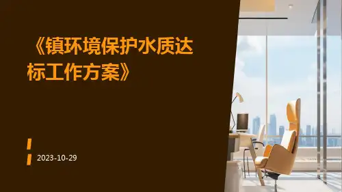 镇环境保护水质达标工作方案