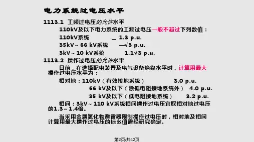 防雷及过电压保护.pptx