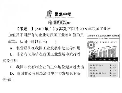 思想品德：第七课《关注经济发展》配套课件(人教版九年级)(新编教材)
