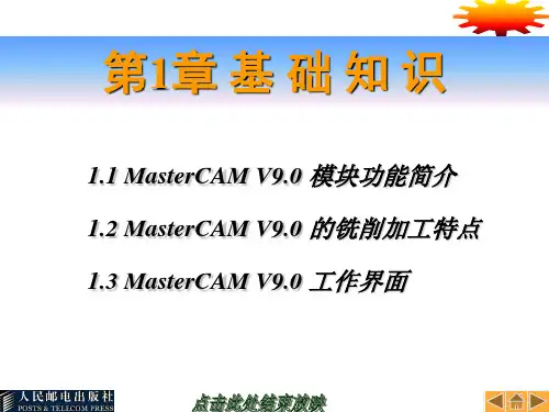 完整的masterCAM910教程 606页