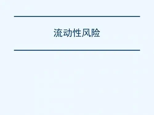 15_流动性风险识别_评估.ppt