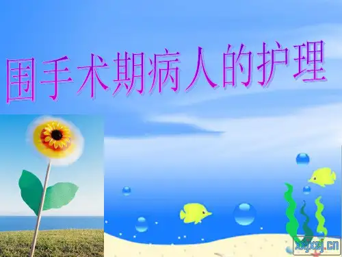 围手术期病人的护理ppt课件