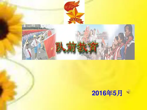 《少先队队课》ppt课件