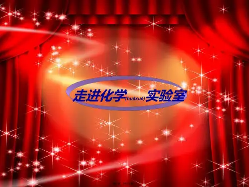 九年级化学上册第1单元步入化学殿堂到实验室去化学实验基本技能训练一1
