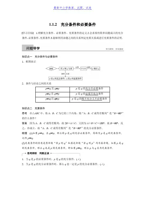 数学选修2-1苏教版：第1章 常用逻辑用语 1.1.2