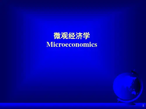 微观经济学第六章 完全竞争市场