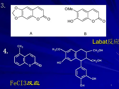 Chapter 4醌类化合物_PPT幻灯片