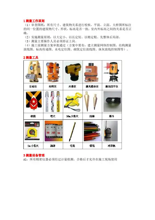 建筑工程测量放线标准化做法图解.