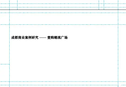 成都商业案例研究-壹购潮流广场