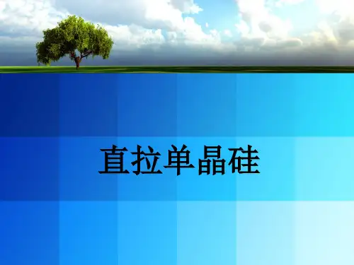 直拉单晶硅