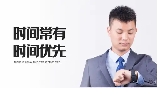时间管理PPT模板