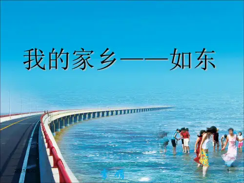 如东介绍ppt