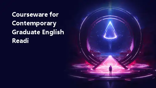 当代研究生英语读写教程上课件