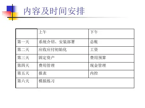 财务管理系统实验教程课件bvpm.pptx