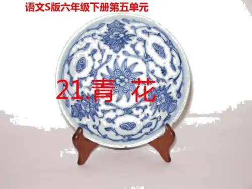 21《青花》优秀课件PPT