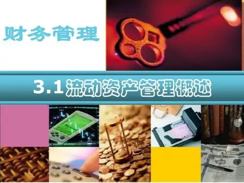 流动资产管理概述
