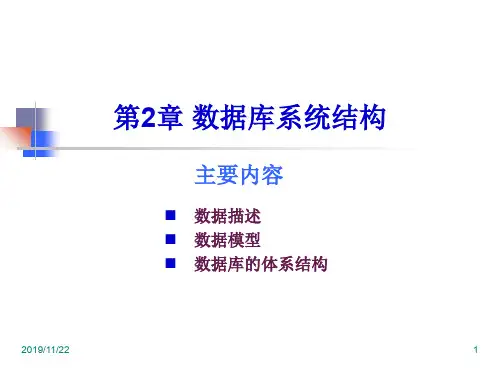 第2章数据库系统结构-PPT精选