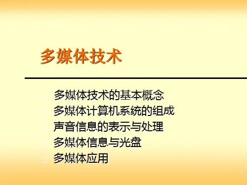 多媒体技术