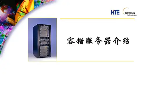 容错服务器的介绍