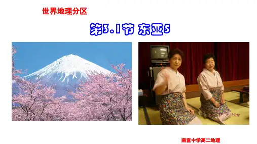 高中地理复习：日本 (共18张PPT)